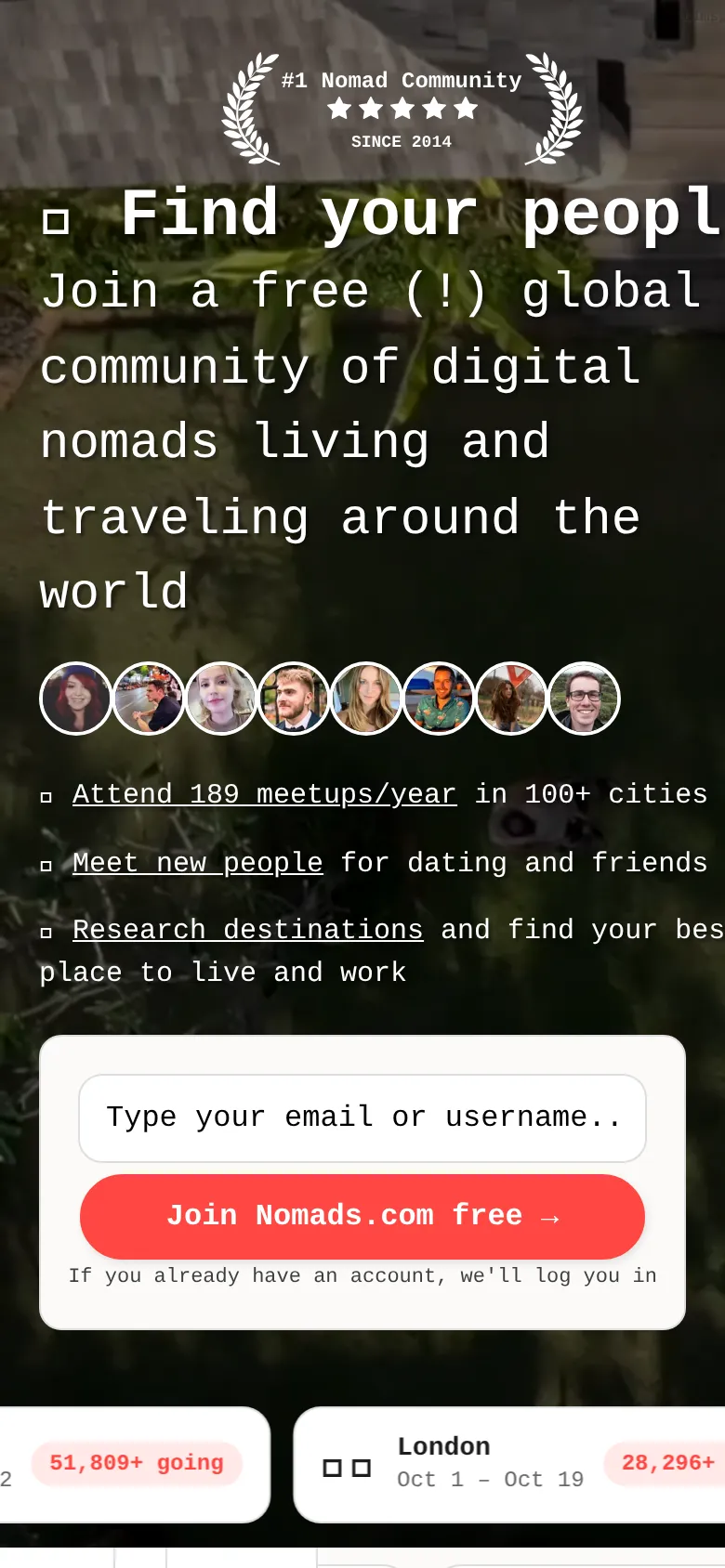 Mobile view of colive.co