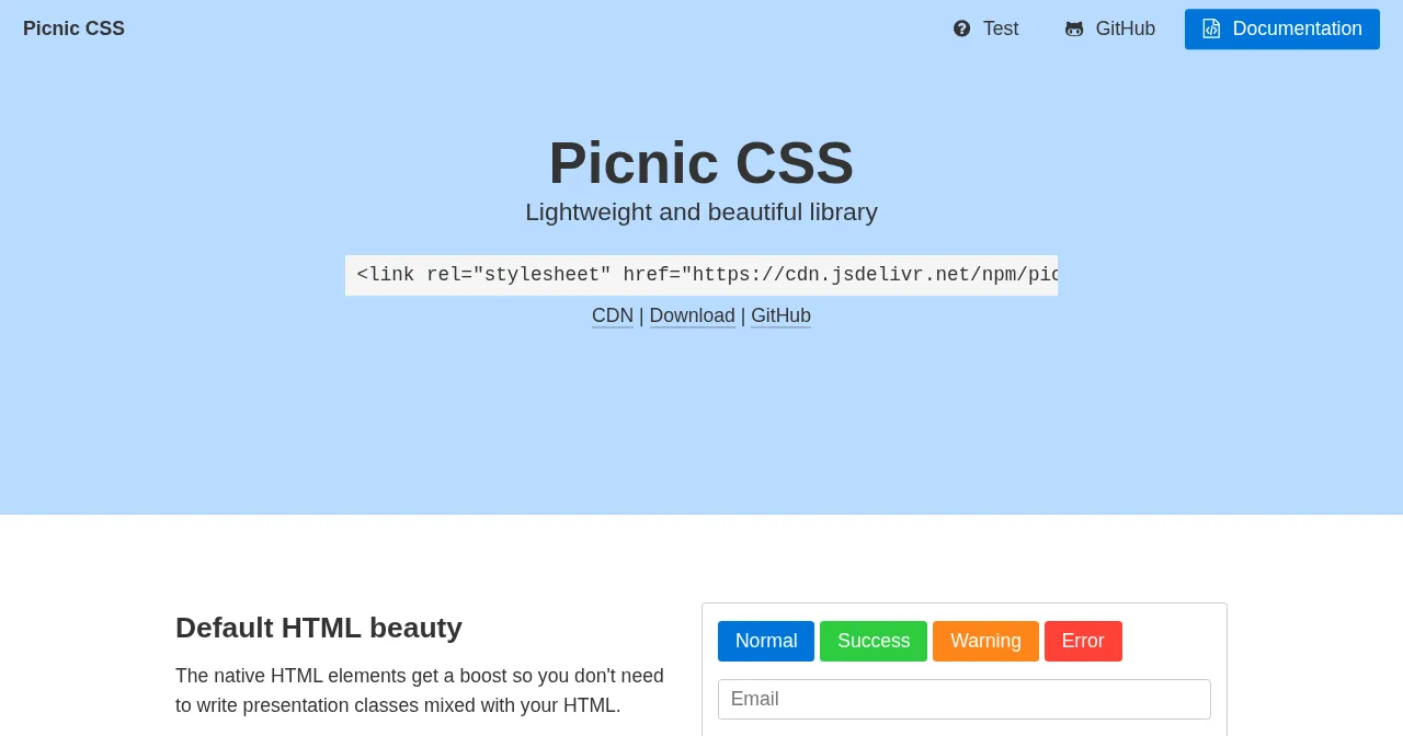 Desktop view of picnicss.com