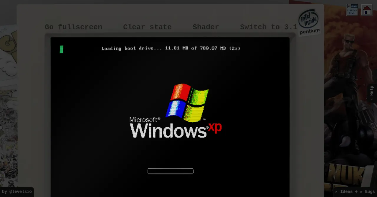 Desktop view of pieter.com